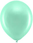  Rainbow Balloons 30cm metál, menta (1 db / 100 db. ) (RB30M-103)