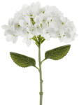  Művirág - Hortenzia, 35 cm, fehér (KWT7-008)