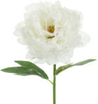  Művirág- Bazsarózsa, 35 cm, fehér (KWT4-008)