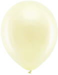  Rainbow Balloons 23cm metál, krémszínű (1 db / 100 db. ) (RB23M-079)