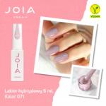 JOIA vegan Hibrid körömlakk Joia Vegan 071 Világos rózsaszín, csillámokkal, 6 ml