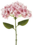  Művirág- Hortenzia, 35 cm, világos rózsaszín (KWT7-081J)