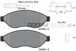 TEXTAR 2446901 Q+ set placute frana disc