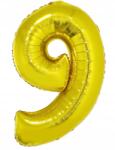 GoDan Fólia lufi 9-es szám arany 92cm 1db