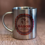 NagyAjándék Egyedi fém bögre