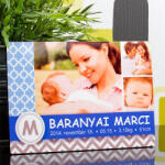 NagyAjándék Megérkeztem fotópanel - kék