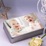 NagyAjándék Fényképes fémdoboz 2 fotóval