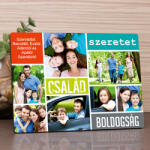 NagyAjándék Montázs fotópanel 7 képpel
