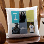 NagyAjándék Hiányzol' fényképes kispárna