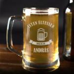 NagyAjándék Homokfúvott szülinapi korsó