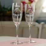 NagyAjándék Gyűrűs pezsgőspoharak