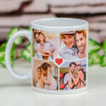 NagyAjándék Szívecskés bögre 4 képpel