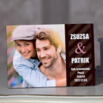 NagyAjándék Barna-csíkos fotópanel