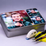 NagyAjándék Egyedi fémdoboz 3 fotóval