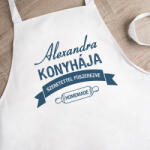 NagyAjándék Egyedi kötény névvel