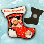 NagyAjándék Csizma alakú fényképes hűtőmágnes