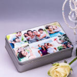 NagyAjándék Fényképes fémdoboz 6 fotóval