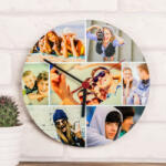 NagyAjándék Fényképes falióra, 7 képpel