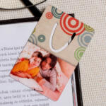 NagyAjándék Fényképes könyvjelző, téglalap