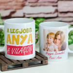 NagyAjándék A legjobb anya' - fényképes bögre