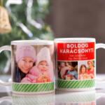 NagyAjándék Karácsonyi fényképes bögre