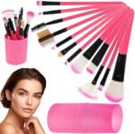 DBautomotive Sminkes Ecsetek Nagy Készlet Professzionális Sminkes Ecsetek 12 db-os (PĘDZLE DO MAKIJAŻU DUŻY ZESTAW)