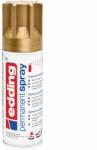 edding Spray vopsea acrilica Edding 5200, auriu mat, uscare rapida, acoperire inalta, 200 ml (ED5200924)