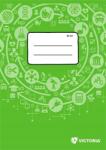 Victoria Jegyzetfüzet, A5, üres, 32 lap, Victoria