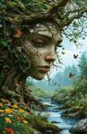 NORIMPEX - Puzzle Tablou Diamant: Mama Pământ 30x40cm - 1 - 39 piese