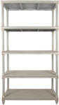 Clayre & Eef Raft lemn gri vintage 110x40x210 cm (5H0748G) Raft