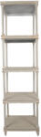 Clayre & Eef Raft lemn gri vintage 55x40x210 cm (5H0749G) Raft