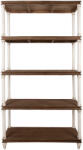 Clayre & Eef Raft lemn alb maro vintage 110x40x210 cm (5H0748W) Raft
