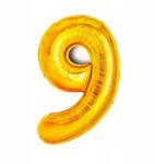 Go Party Go-Party Fólia lufi BCF-955-9 arany szám 9 32