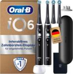 Oral-B Periuta electrica Oral-B iO Series 6 Plus Black Lava 5 moduri de curatare set 2 bucati (8006530369053) Periuta de dinti electrica