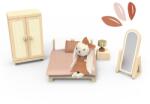 Speedy Monkey Set mobilier dormitor pentru casa de papusi Speedy Monkey (SM_SP4001) Casuta papusi