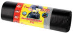 OTI Saci SOLID EXTRA cu urechi de prindere, 300L, negru, 5 buc. rola (021699)