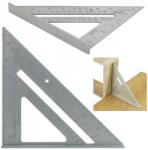 Kraft&Dele Asztalos Szögletes Ács Alumínium 7" Építési Méret 180mm 18x18 (KĄTOWNIK STOLARSKI CIESIELSKI ALUMINIOWY )