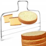 Gacek Hosszú Éles Kés 2 Húros Torta Szeletelő Piskóta Torta (DŁUGI NÓŻ OSTRY 2 STRUNOWY DO CIĘCIA)