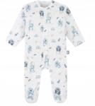 Bonjour Cherie Cipzáras overál organikus pamut 50 cm Dino Bonjour Cherie