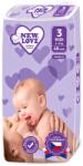 New Love Plutoane de unică folosinţă pentru copii New Love Premium comfort 3 MIDI 4-9 kg 48 buc