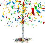 Relaxdays Confetti de petrecere 80 cm Multicolor (10021894)