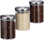 Relaxdays Set de 3 borcane Relaxdays, câte 750 ml fiecare (10044247)