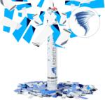 Relaxdays Confetti de petrecere 40 cm albastru-argintiu (10022870)