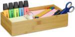 Relaxdays Cutie de depozitare din bambus Relaxdays (10038366)