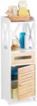 Relaxdays Dulap lateral mic Relaxdays cu 5 rafturi (10022082)