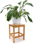Relaxdays Scaun Relaxdays din bambus cu model floral (10019950)