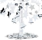 Relaxdays Confetti de petrecere Steluțe Argintii 40 cm (10022852)