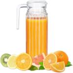 Relaxdays Cană de suc Relaxdays din sticlă 1 l (10025500)