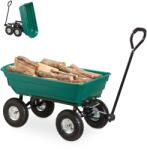 Relaxdays Remorcă basculantă Relaxdays pentru grădină (10029711)