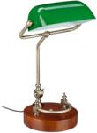Relaxdays Lampă de bancher Relaxdays cu abajur verde (10019271)